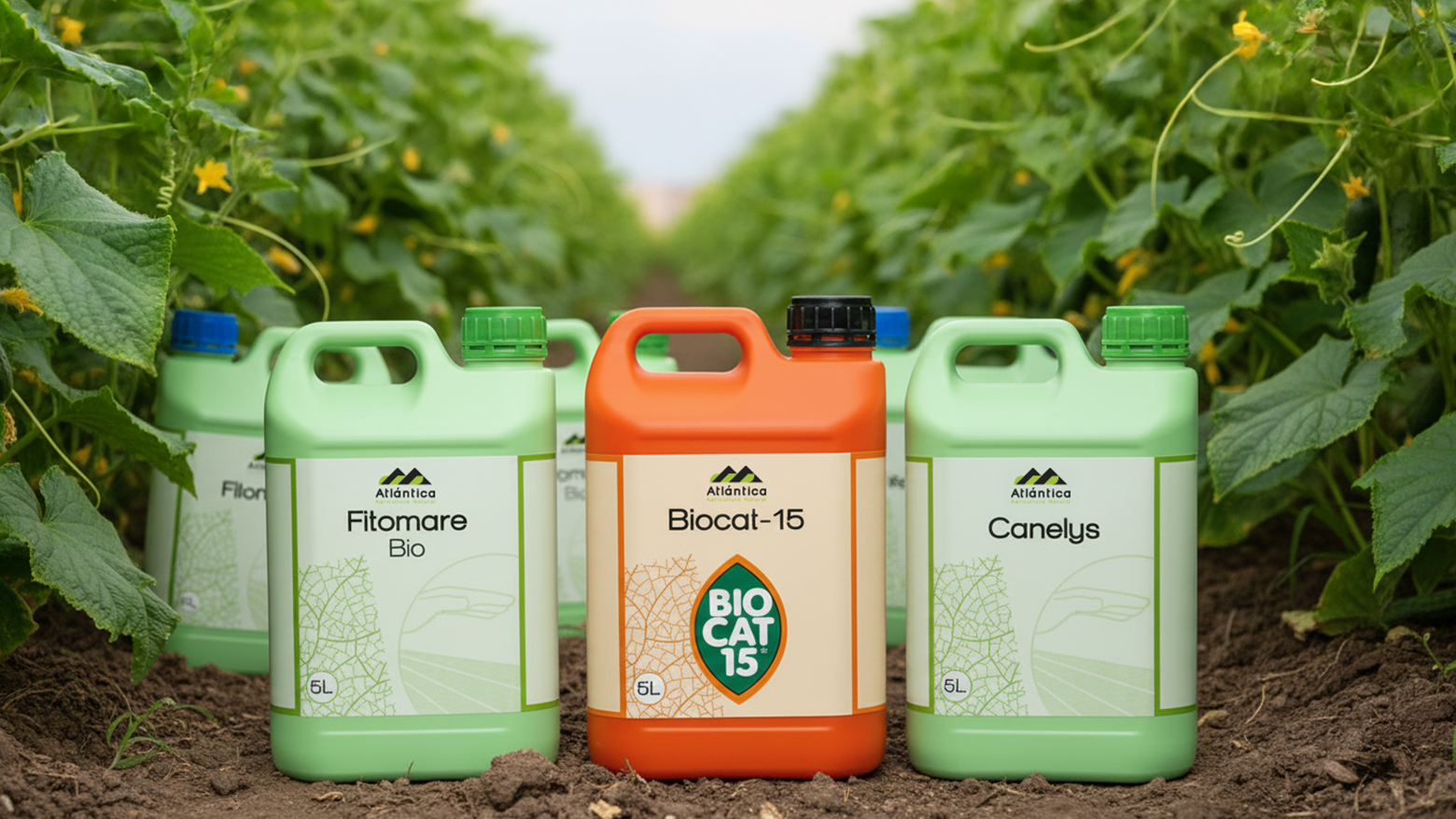 Soluciones de Atlántica Agrícola aptas para agricultura ecológica